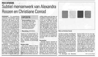 Subtiel mensenwerk Galerie Hein Elferink Recensie Galerie Hein Elferink