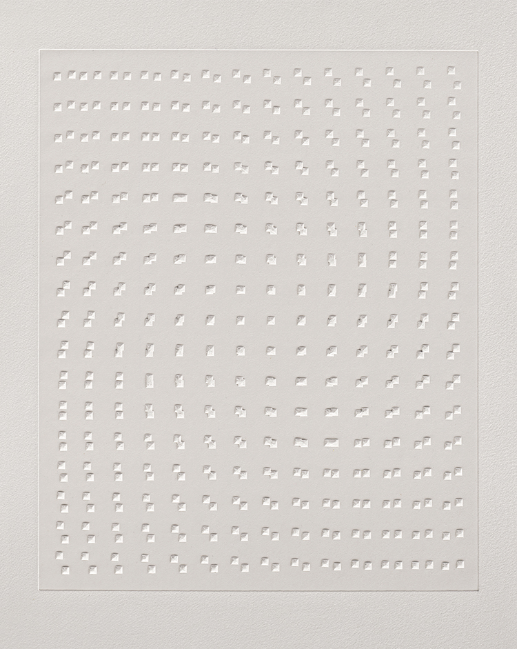 FEW #12, relief in paper, 47,5x59,5 cm