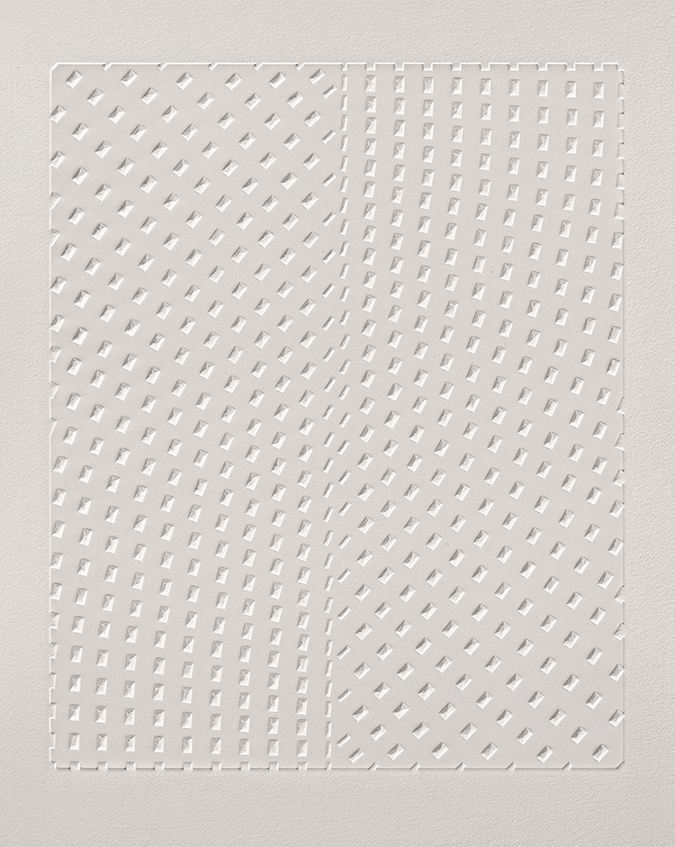 FEW #13, relief in paper, 47,5x59,5 cm